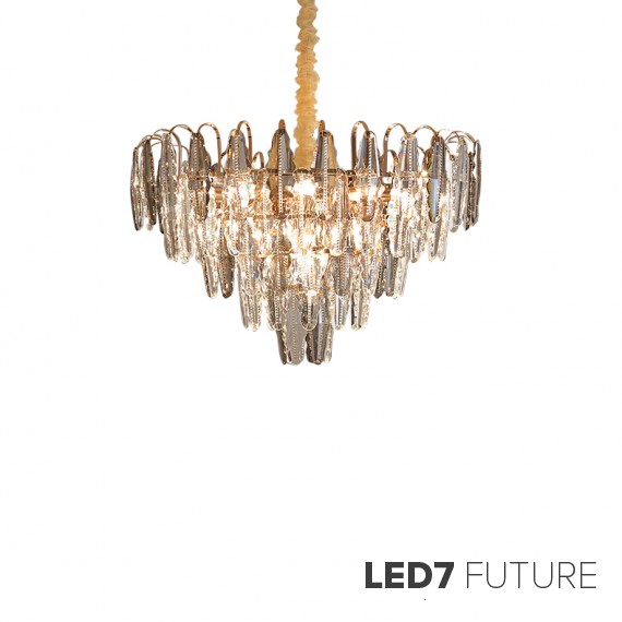 Loft Industry Modern - Sharp Chandelier